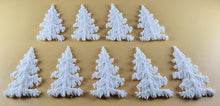 9 x Edible 3D 60mm High Detail Trees Set icing toppers, cake cupcakes T113