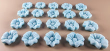 20 x Edible 3D 20mm flower flowers icing toppers, cake cupcakes decorations T019
