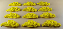 12 x Edible 3D 55mm Rose Bunches, icing toppers, cake cupcakes decorations T080