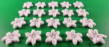 20 x Edible 3D 20mm flower flowers icing toppers, cake cupcakes decorations T034