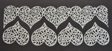 6 x Simply Heaven Edible Pre-Made Ready to Use Edible Cake Lace made from mat 62
