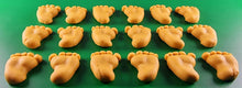 18 x Edible 3D 30mm Baby Feet icing toppers, cake cupcakes decorations T041