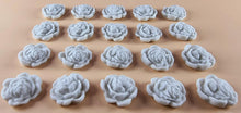 20 x Edible 3D 20mm flower flowers icing toppers, cake cupcakes decorations T029