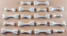18 x Edible 3D 44mm Dog bones bone, icing toppers, cake cupcakes decorations T037