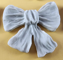 8 x Edible 3D 40mm Large Bows icing toppers, cake cupcakes T120