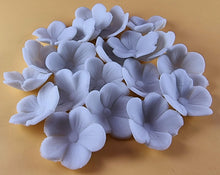 20 x Edible 3D 25mm Cherry Blossoms Flowers, icing toppers, cake cupcakes decorations T069