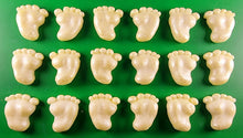 18 x Edible 3D 30mm Baby Feet icing toppers, cake cupcakes decorations T041