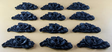 12 x Edible 3D 55mm Rose Bunches, icing toppers, cake cupcakes decorations T080