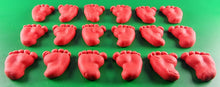18 x Edible 3D 30mm Baby Feet icing toppers, cake cupcakes decorations T041