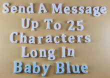 25 x Edible 3D Personalized Cumbria Font Text, icing toppers, cake cupcakes decorations T082
