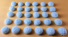 30 x Edible 3D 11mm Dahlia Flowers, icing toppers, cake cupcakes decorations T065