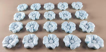 20 x Edible 3D 20mm flower flowers icing toppers, cake cupcakes decorations T019