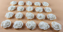 20 x Edible 3D 20mm flower flowers icing toppers, cake cupcakes decorations T029