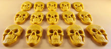 15 x Edible 3D 42mm Skulls, Skull icing toppers, cake cupcakes decorations T040