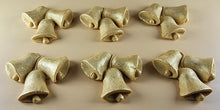 6 x Edible 3D 55mm Jingle Bells, Christmas icing toppers, cake cupcakes decorations T095