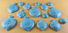 15 x Edible 3D 50mm Christmas Baubles, icing toppers, cake cupcakes decorations T091