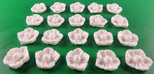 20 x Edible 3D 20mm flower flowers icing toppers, cake cupcakes decorations T032