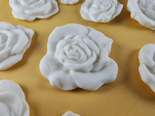 15 x Edible 3D Mixed Roses flowers Set, icing toppers, cake cupcakes decorations T077