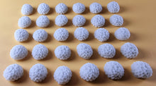 30 x Edible 3D 11mm Dahlia Flowers, icing toppers, cake cupcakes decorations T065