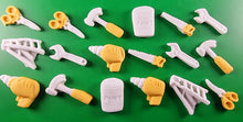 18 x Edible 3D 25mm Mixed Tool set icing toppers, cake cupcakes T125