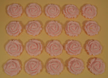 20 x Edible 3D 24mm medium roses flowers icing toppers, cake cupcakes decorations T002
