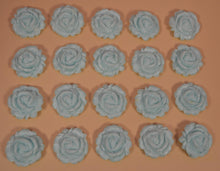 20 x Edible 3D 24mm medium roses flowers icing toppers, cake cupcakes decorations T002