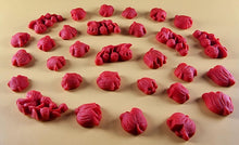30 x Edible 3D 10mm Snowdrop Flowers, icing toppers, cake cupcakes decorations T066