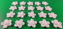 20 x Edible 3D 22mm flower flowers icing toppers, cake cupcakes decorations T026