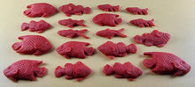 18 x Edible 3D 40mm Fish Set, icing toppers, cake cupcakes decorations T073