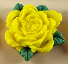 5 x Edible 3D 35mm High Detail Roses icing toppers, cake cupcakes decorations T108