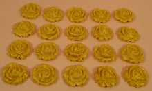 20 x Edible 3D 24mm medium roses flowers icing toppers, cake cupcakes decorations T002