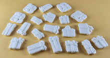 20 x Edible 3D 20mm Birthday, Chirstmas Presents, icing toppers, cake cupcakes decorations T087
