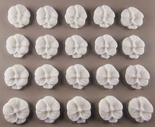 20 x Edible 3D 20mm flower flowers icing toppers, cake cupcakes decorations T028