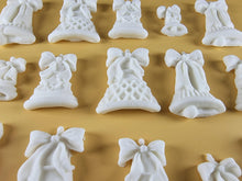 15 x Edible 3D 35mm Christmas Jingle Bells, icing toppers, cake cupcakes decorations T092