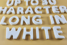 Up to 30 Edible 3D 20mm Personalized Letters, Text, icing toppers, cake cupcakes decorations T085