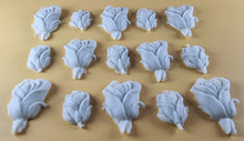15 x Edible 3D 30mm Rose Bud Set, icing toppers, cake cupcakes decorations T074