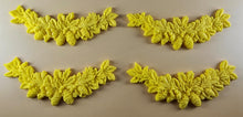 4 x Edible 3D 110mm Garlands, Christmas icing toppers, cake cupcakes decorations T097