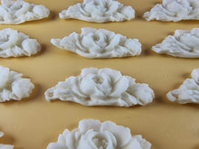 12 x Edible 3D 55mm Rose Bunches, icing toppers, cake cupcakes decorations T080