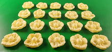 20 x Edible 3D 20mm flower flowers icing toppers, cake cupcakes decorations T032