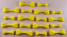 18 x Edible 3D 44mm Dog bones bone, icing toppers, cake cupcakes decorations T037