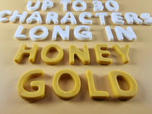 Up to 30 Edible 3D 20mm Personalized Letters, Text, icing toppers, cake cupcakes decorations T085