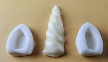 27 Peice Edible 3D Unicorn Horns and Ears Set icing toppers, cake cupcakes decorations T098