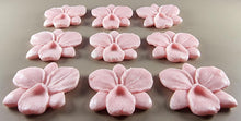 9 x Edible 3D 48mm Orchid, Orchids, flowers, flower, icing toppers, cake cupcakes decorations T038