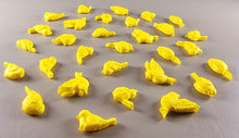30 x Edible 3D 10mm Small Birds Bird icing toppers, cake cupcakes decorations T039