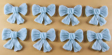 8 x Edible 3D 40mm Large Bows icing toppers, cake cupcakes T120