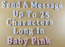 25 x Edible 3D Personalized Cumbria Font Text, icing toppers, cake cupcakes decorations T082