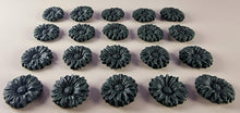 20 x Edible 3D 20mm flower flowers icing toppers, cake cupcakes decorations T021