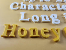 25 x Edible 3D Personalized Times New Roman Font, icing toppers, cake cupcakes decorations T083