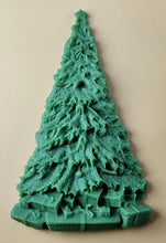 9 x Edible 3D 65mm Christmas Trees Set icing toppers, cake cupcakes T112