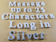 25 x Edible 3D Personalized Times New Roman Font, icing toppers, cake cupcakes decorations T083